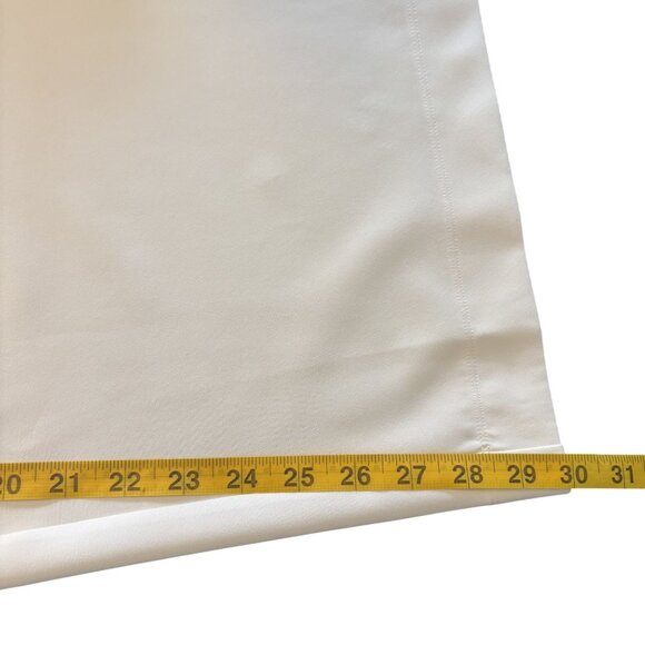 Athleta Promenade Cargo Pant size Medium Magnolia White, Elastic Waist & Pockets - Picture 11 of 14